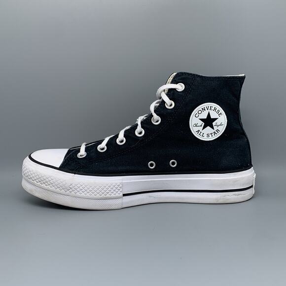 Converse Chuck Taylor All Star Lift Platform Shoes Women’s Sz 9.5 - Picture 6 of 10